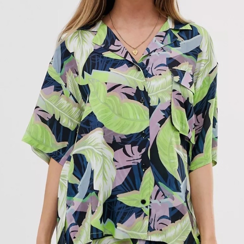 Oversized Hawaiian Shirt
